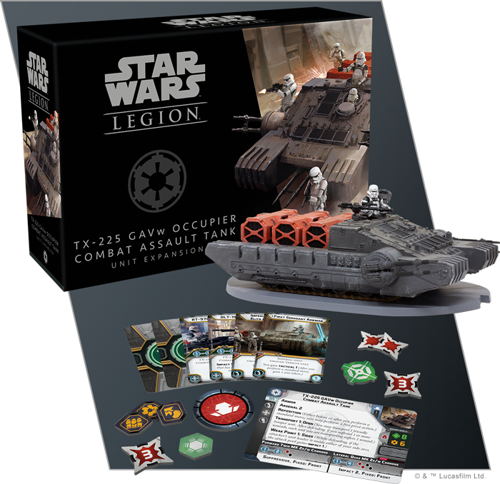 Star Wars : Legion - TX-225 GAVw Occupier Combat Assault Tank Unit Expansion
